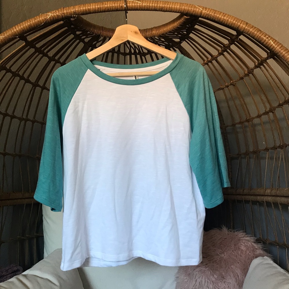 Super Soft Flare Sleeve Baseball Tee